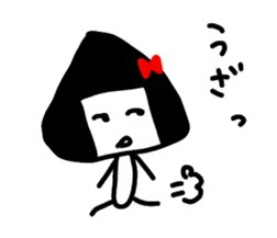 Miss ONIGIRIKO sticker #6261335