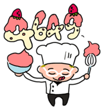 Oh ! He has come! Koutatsu Chef!(^^) sticker #6261485