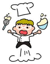 Oh ! He has come! Koutatsu Chef!(^^) sticker #6261503