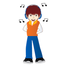 RED is a sweet but mean guy sticker #6262337