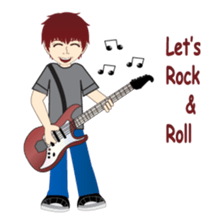 RED is a sweet but mean guy sticker #6262339