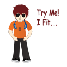 RED is a sweet but mean guy sticker #6262342