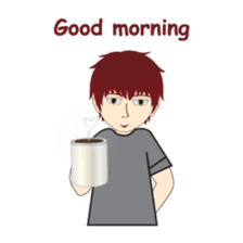 RED is a sweet but mean guy sticker #6262360