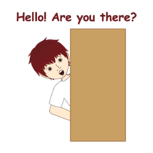 RED is a sweet but mean guy sticker #6262361