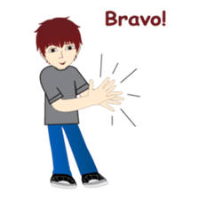 RED is a sweet but mean guy sticker #6262369