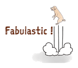 "White" The Lonely Dog sticker #6262709