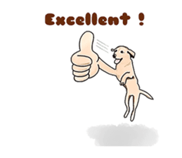 "White" The Lonely Dog sticker #6262710