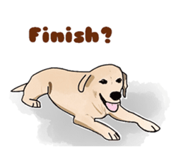 "White" The Lonely Dog sticker #6262711