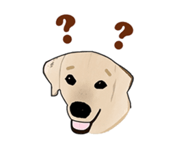 "White" The Lonely Dog sticker #6262714