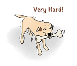 "White" The Lonely Dog sticker #6262725