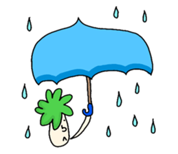 Broccoli Afro sticker #6263163