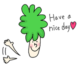 Broccoli Afro sticker #6263187