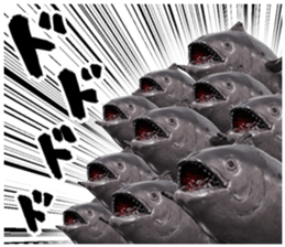 Surreal tuna(3D) sticker #6263352