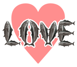 Surreal tuna(3D) sticker #6263368