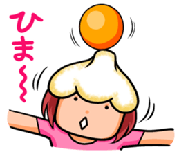 Continued! ! I love garlic girl sticker #6263416