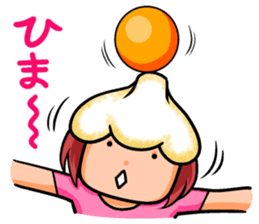 Continued! ! I love garlic girl sticker #6263416