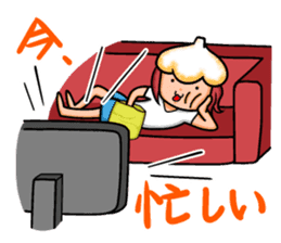 Continued! ! I love garlic girl sticker #6263419