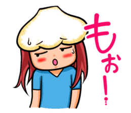 Continued! ! I love garlic girl sticker #6263423