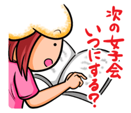 Continued! ! I love garlic girl sticker #6263428