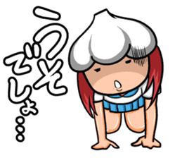 Continued! ! I love garlic girl sticker #6263431