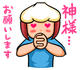 Continued! ! I love garlic girl sticker #6263433