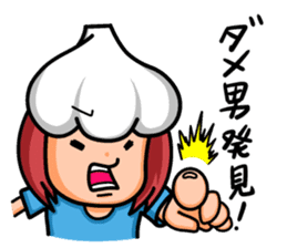 Continued! ! I love garlic girl sticker #6263437