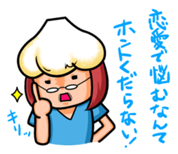 Continued! ! I love garlic girl sticker #6263443