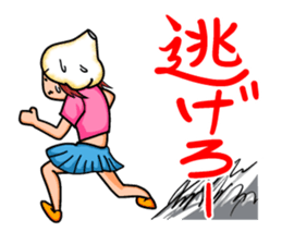 Continued! ! I love garlic girl sticker #6263444