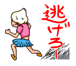 Continued! ! I love garlic girl sticker #6263444