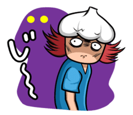 Continued! ! I love garlic girl sticker #6263453