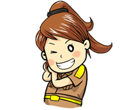 Aoisoi Browny Girl sticker #6263499