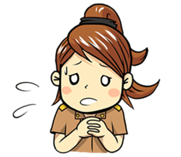 Aoisoi Browny Girl sticker #6263514