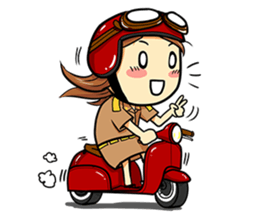 Aoisoi Browny Girl sticker #6263528