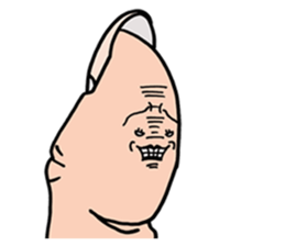 Mr. Thumb sticker #6263821