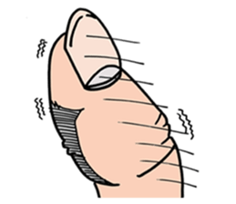Mr. Thumb sticker #6263847