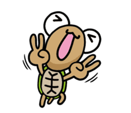 kamekichi the turtle volume3 sticker #6264633