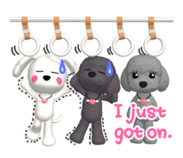 3D Toypoo Friends English sticker #6265046