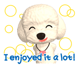 3D Toypoo Friends English sticker #6265048