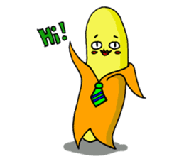 The Secret Life of Banana-kun sticker #6265216