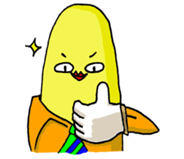 The Secret Life of Banana-kun sticker #6265218