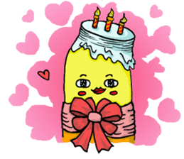 The Secret Life of Banana-kun sticker #6265220