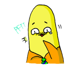 The Secret Life of Banana-kun sticker #6265227