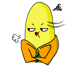 The Secret Life of Banana-kun sticker #6265233