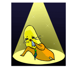 The Secret Life of Banana-kun sticker #6265243