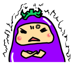 nasuno kun (eggplant) sticker #6265710