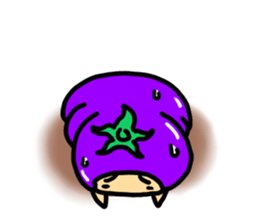 nasuno kun (eggplant) sticker #6265719