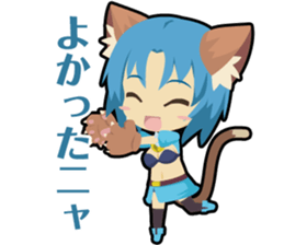 Waguruma Sticker (side Cait Sith) sticker #6266137