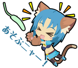 Waguruma Sticker (side Cait Sith) sticker #6266144