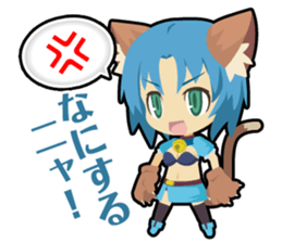 Waguruma Sticker (side Cait Sith) sticker #6266146