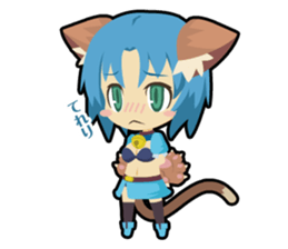 Waguruma Sticker (side Cait Sith) sticker #6266155